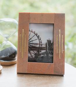 4x6 Cadre Photo Cadeau Pour Couple Cadeau Pour Son Boho Rustique Image Décoratif Unique Cadre Photo - Product Image 5