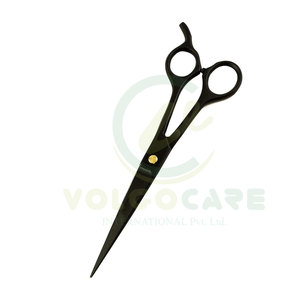 Tijeras profesionales para adelgazar el cabello 2024, estilo único, tijeras de peluquería negras, mango de acero inoxidable, hoja afilada para cortar el cabello - Product Image 2