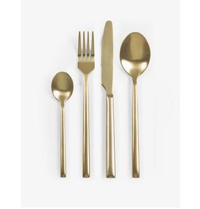 Produit Offre Spéciale Ensemble de couverts de service en laiton de luxe royal pour le dîner de mariage à la maison. - Product Image 6