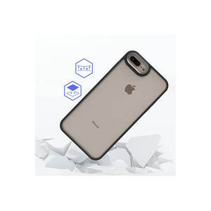 Coque arrière de protection en silicone floral de luxe Netzy pour iPhone 7 Plus, série Flora, étui de téléphone portable Lila Liquid - Product Image 2