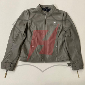 Veste en cuir tendance au design dernier cri pour femmes, nouvelle veste en cuir élégante pour femmes, sur mesure, à personnaliser - Product Image 3