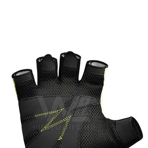 Gants de musculation sportifs personnalisés avec logo, gants de musculation ajustables à demi-doigts - Product Image 6