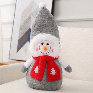 Fabricant Custom Kid-Friendly Snowman Plush Toy Promotional Catégorie Gift - Product Image 3