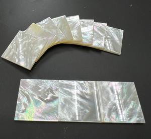 Customizable Natural <b>Mother</b> of Pearl Square Scales - High-Quality MOP Material - Product Image 1