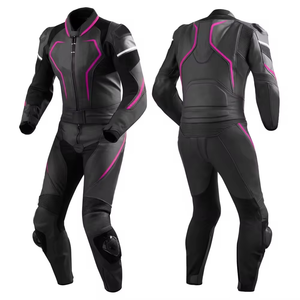 ชุดมอเตอร์ไซด์หนังกันน้ำกันลมสำหรับแข่งรถมอเตอร์ไซด์ - Product Image 1