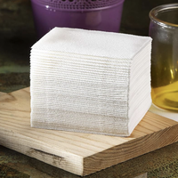 Serviettes de table jetables Afossa, douces et absorbantes, aspect lin, 2 plis, certifiées, 7,8x7,8, pour fêtes et mariages, stock USA