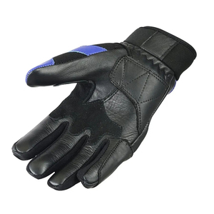 Guantes de moto de carreras Personalizar Impresión de logotipo Mejor diseño Precio barato Material de cuero Función transpirable - Product Image 2