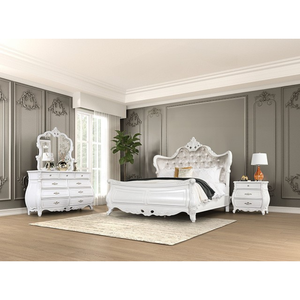 Ensembles de chambre élégants en acajou pour maisons de style classique