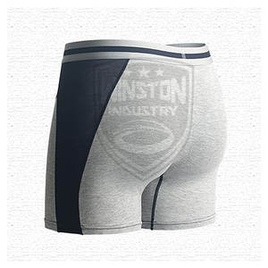 กางเกงขาสั้นรัดเอวยางยืดสำหรับผู้ชายแนวสตรีทกางเกงขาสั้นสำหรับวิ่งออกกำลังกายแบบยืดได้ลายพื้น - Product Image 4