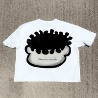 T-shirt personnalisé pour homme, 100% Coton, 300 grammes, coupe lourde, manches courtes, couleur unie, impression numérique, écologique, style urbain, vente en gros