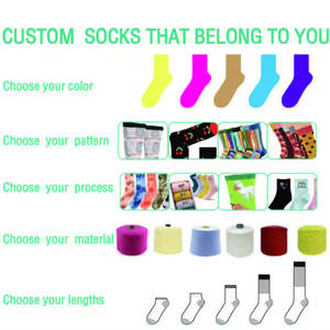 Chaussettes Crew à rayures brodées avec logo personnalisé de haute qualité Bas de sueur pour sport d'été Manchette d'impression OEM Fournisseur pakistanais en vogue - Product Image 5