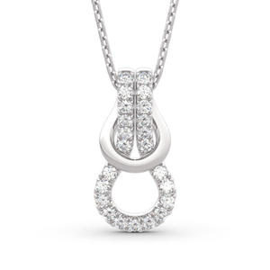 Jeulia <b>Infinity</b> Love Sterling Silver Jewelry Set with Pearl and Zircon - Product Image 3
