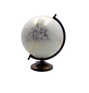 Globe décoratif de table de bureau en métal de qualité supérieure avec base en aluminium fait à la main en gros en vrac - Product Image 3