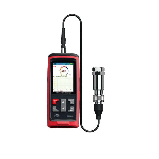 Benetech GT633C Vibration Analyzer Handheld Digital Mechanical Vibration Meter Tester