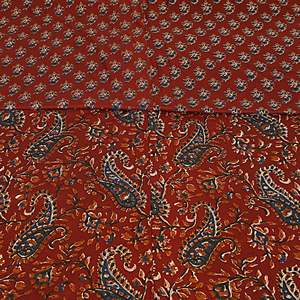 Maroon Paisley Print 240 TC Cotton Double Bed Dohar SHKR1024 - Product Image 3