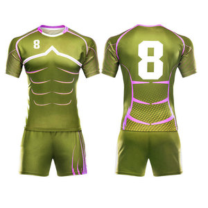 2024 maillot de Rugby de haute qualité personnalisé pour hommes garçons jeunes Rugby Football porter joueur équipe école Rugby uniformes ensembles - Product Image 1