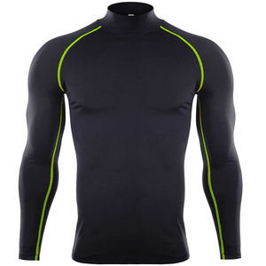 Camiseta Deportiva ANAX SPORTS de Manga Larga para Hombre, Personalizable, de Secado Rápido, para Gimnasio, BJJ, MMA, Transpirable, Ecológica, Antibacteriana, OEM - Product Image 4