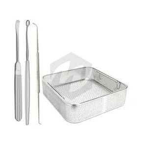 Ensemble complet d'instruments FESS réutilisables pour la chirurgie des sinus ORL, instruments chirurgicaux de haute qualité en acier inoxydable et titane MOL - Product Image 5