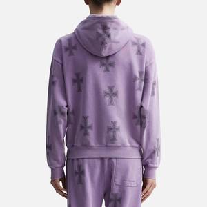 Ensemble survêtement homme en coton 100% de haute qualité, personnalisé avec des strass, pantalon de survêtement, sweat-shirt, jogging, streetwear, vente en gros - Product Image 6