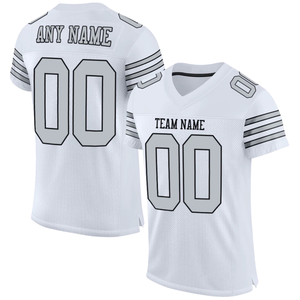 Camiseta de Fútbol Americano Personalizada para Hombre, Manga Corta, Transpirable, Ropa Deportiva de Equipo, 100% Poliéster, Todas las Temporadas, OEM ODM, Sin Costuras - Product Image 1