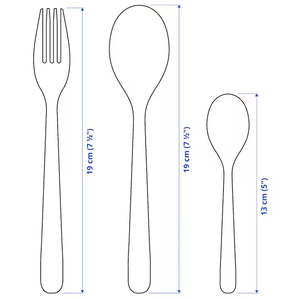 Ensemble de couverts en acier inoxydable de style décoratif pour la maison vaisselle couteau cuillère fourchette maison restaurant mariage décor couverts ensemble de couverts - Product Image 3