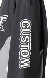 Survêtement d'hiver sur mesure pour homme, coupe ajustée, veste de sport coupe-vent, pantalon en nylon et polyester, taille plus, coupe-vent - Product Image 4