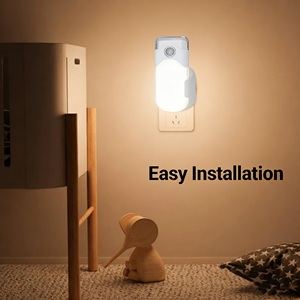 Recharge flash light Failure Motion Sensor Night Light Warm <b>LED</b> ABS+PC Material Remote Control Plug-In <b>Rechargeable</b> Dimmable - Product Image 5