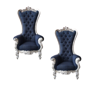 Muebles de hotel Silla de trono con respaldo alto Diseño de lujo europeo para sala de estar Hotel y evento Directo de fábrica - Product Image 2