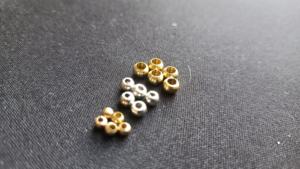 Custom Made Brass Round Beads with <b>Metallic</b> Finish Available in Various Size. Ideal for Necklaces Bracelets Earrings - Product Image 2