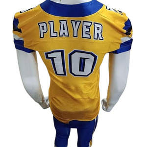 Venta caliente de alta calidad premium personalizado fútbol americano Jersey OEM servicio tendencia conjuntos estilo - Product Image 2