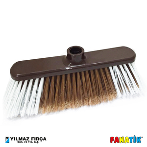 Escoba de limpieza moderna para interiores al por mayor, sin polvo, con cerdas de plástico suave y mango de plástico - Product Image 4