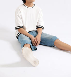 Ensemble de survêtement streetwear tendance pour homme, 2 pièces, été, logo brodé personnalisé, respirant, 100% coton, chemise courte - Product Image 6