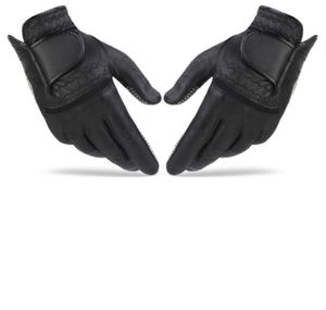 Fabricante personalizado logotipo último diseño profesional al por mayor GUANTES DE Golf transpirable antideslizante Cabretta guantes de cuero Golf - Product Image 5