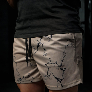 Pantalones Cortos Deportivos para Hombre, Estampados, Transpirables, de Secado Rápido, Spandex/Poliéster, Logotipo/Color Personalizables, Tallas para Adultos, Gran Venta - Product Image 5