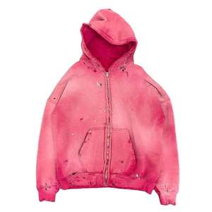 2025 Nuevas sudaderas con capucha de lavado ácido de moda para mujer La mejor calidad para ropa de invierno informal con opción de logotipo personalizado disponible en varios colores - Product Image 1