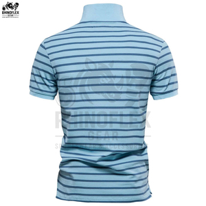 Polos de hombre de alta calidad para ropa urbana al por mayor, al mejor precio, de algodón, tallas grandes, con cuello vuelto. - Product Image 6