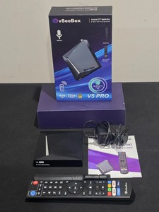 ตอนนี้วางจำหน่าย Vvseeeebox V5 Pro กล่องทีวีแอนดรอยด์ 6K Ultra HD HDR WiFi 6 Bluetooth 5.0 4GB 32GB เครื่องเล่นสื่อสตรีมมิ่งอัจฉริยะ - Product Image 2