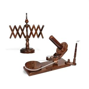 Enrouleur à fil traditionnel en bois robuste avec structure pour l'enroulement continu du fil, disponible à prix réduit - Product Image 6