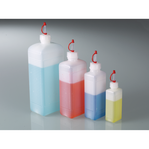 High Quality Durable Plastic Rectangular Laboratory <b>Bottles</b> with <b>Dropper</b> Cap Burkle GmbH - Product Image 1