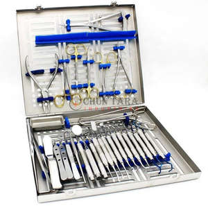 Kit de instrumentos periodontales Implantes dentales Ortodoncia quirúrgica 33 PCS Ce Aprobado por Surgiright - Product Image 5