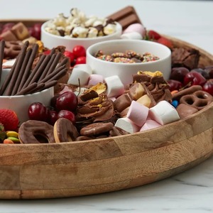 Plateau de service rond Grove de Salisbury & Co 50x6cm - Product Image 5