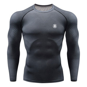 Camiseta de Manga Larga con Nuevo Diseño para Hombre, Protección UV, Venta en Línea, Servicio OEM, Ropa Deportiva para Hombre - Product Image 1