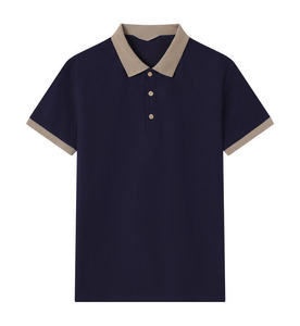Chemises POLO d'été personnalisées OEM, t-shirts personnalisés à manches courtes, chemises culturelles haut de gamme pour hommes, vêtements de travail publicitaires - Product Image 5