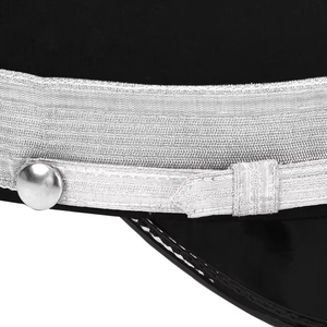 Casquette de Fatigue de Commanderie des Chevaliers Templiers de Qualité Supérieure, Régalia Maçonnique en Métal Argenté, Service OEM MOQ - Product Image 5
