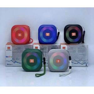 Anello a LED leggero tascabile portatile Bluetooth altoparlante senza fili con cinturino per cellulare universale - Product Image 2