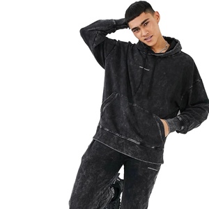 Chándal de moda informal personalizado al por mayor para hombre, chándal de hombre de la más alta calidad con cuello con capucha, invierno, 2017 - Product Image 2