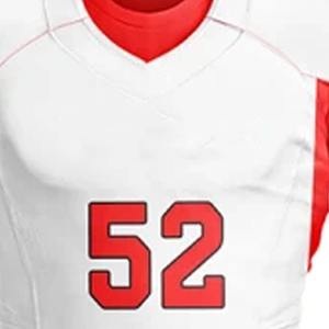 Uniforme de Fútbol Americano Estampado de Manga Corta Transpirable Más Vendido, Nuevo Diseño, Servicio OEM, Alta Calidad - Product Image 3