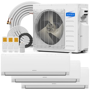 Climatiseur mural split 3 zones 28000 BTU, puissant, silencieux et performant pour la maison, l'hôtel et les entreprises - Product Image 1