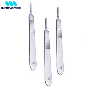 พิมพ์โลโก้ที่กําหนดเองทําให้ตัวเองผู้ผลิตที่ดีที่สุดด้ามผ่าตัดสแตนเลสโดย INNOVAMED - Product Image 4