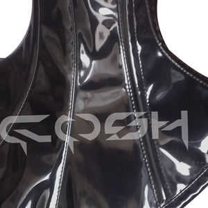 Corsé de vinilo negro para el cuello - Product Image 6